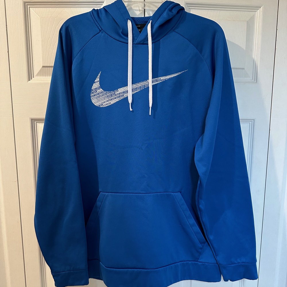Nike, Royal Blue Dri-Fit Hoodie